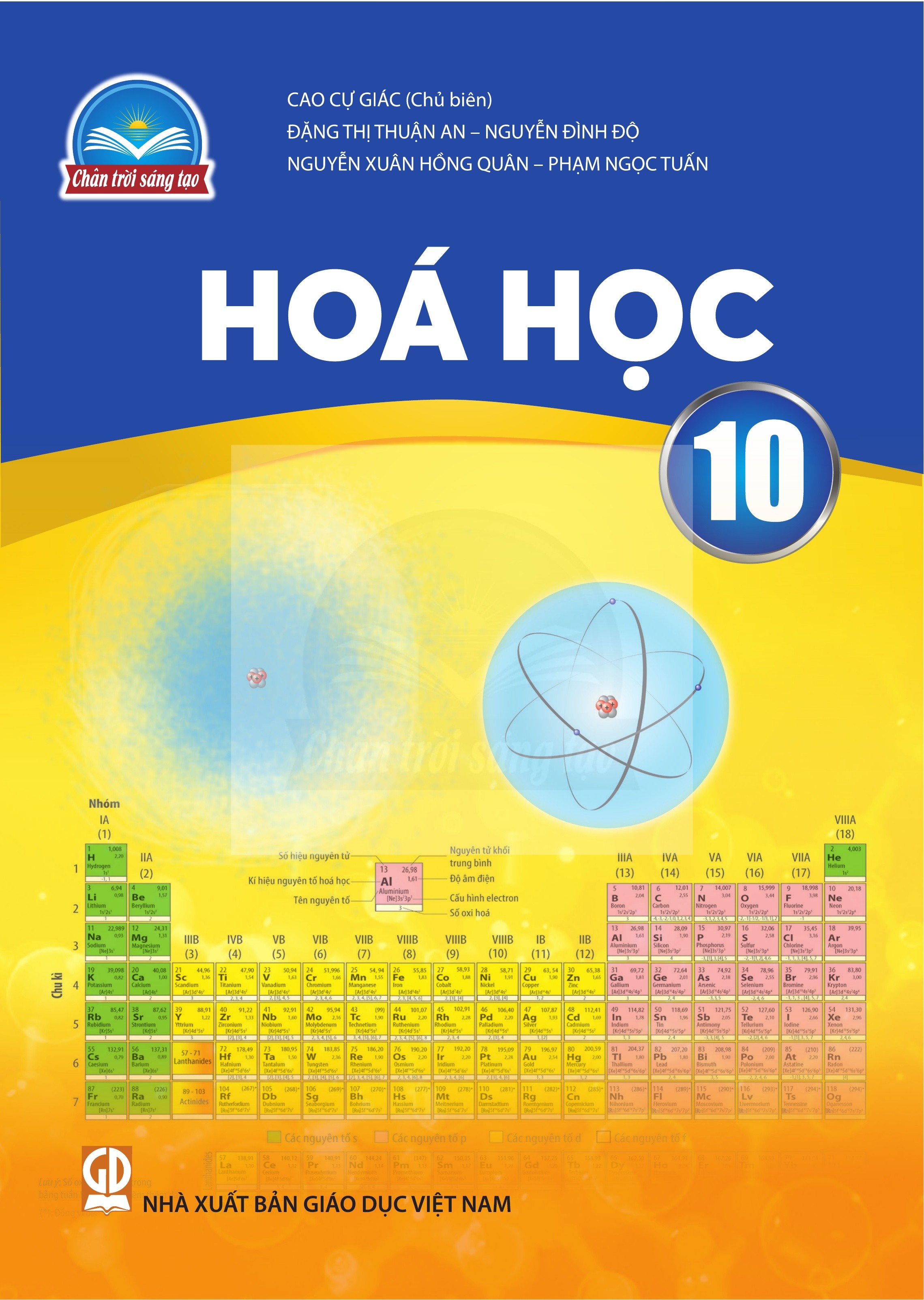 Hóa Học lớp 10 Chân Trời Sáng Tạo