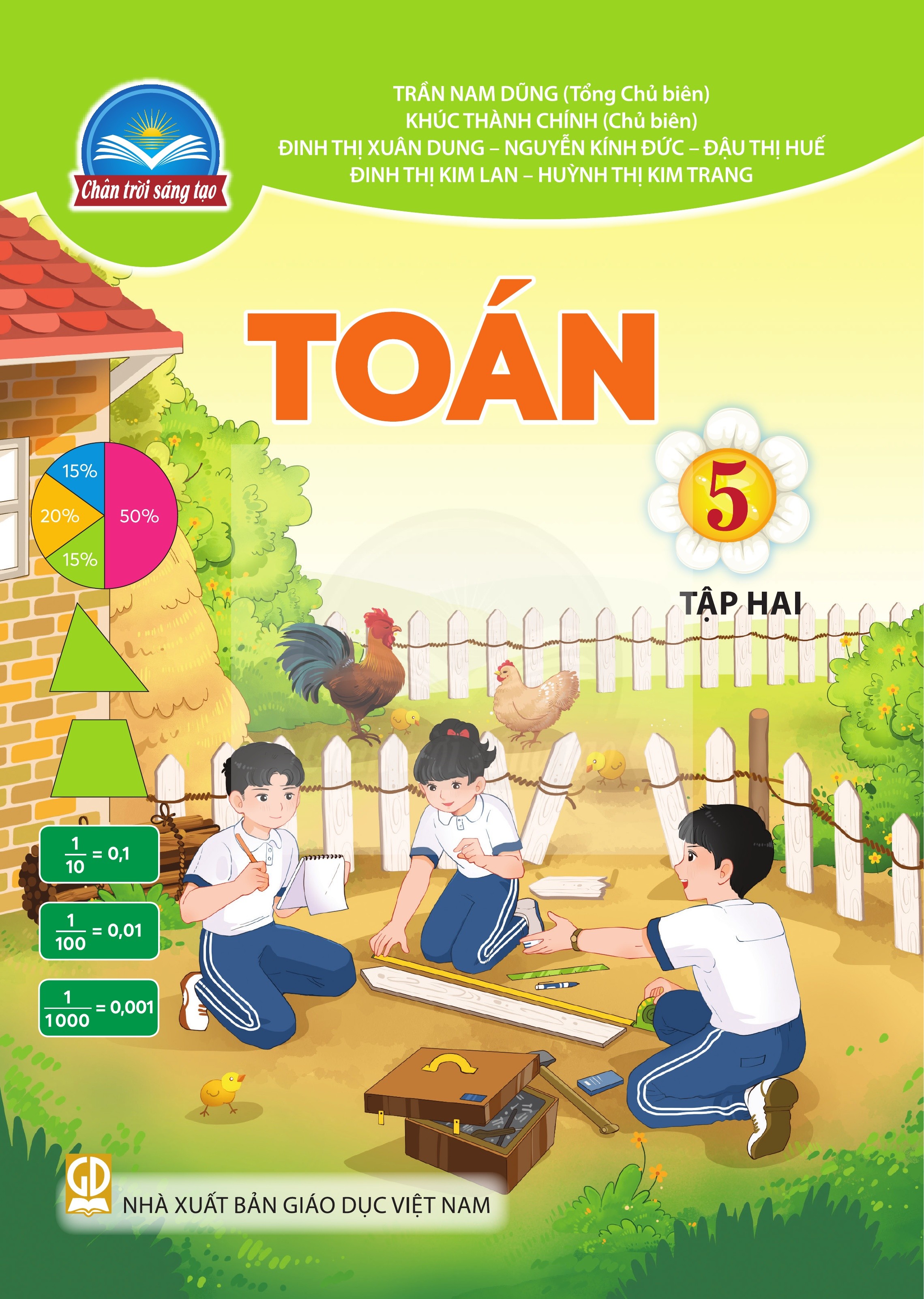 Toán lớp 5 tập 2 Chân Trời Sáng Tạo